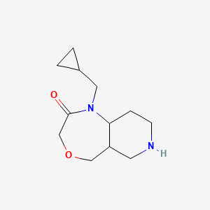 1-(cyclopropylmethyl)octahydropyrido[4,3-e][1,4]oxazepin-2(3H)-one