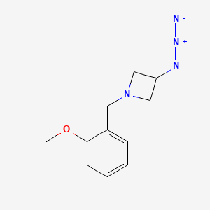 3-Azido-1-(2-methoxybenzyl)azetidine