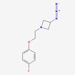 3-Azido-1-(2-(4-fluorophenoxy)ethyl)azetidine