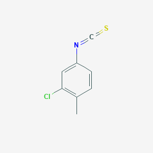 molecular formula C8H6ClNS B147584 3-氯-4-甲基苯基异硫氰酸酯 CAS No. 19241-37-3