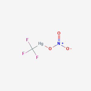 Mercury, (nitrate-O)(trifluoromethyl)-