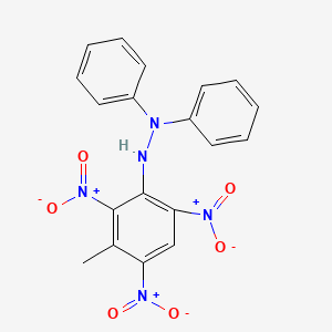 2-(3-Methyl-2,4,6-trinitrophenyl)-1,1-diphenylhydrazine