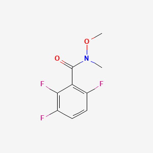 2,3,6-Trifluoro-N-methoxy-N-methylbenzamide