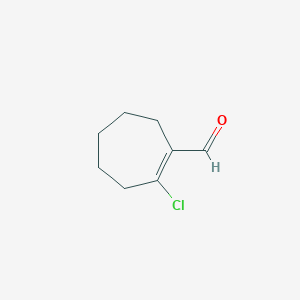 2-Chlorocycloheptene-1-carbaldehyde