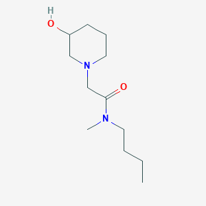 N-butyl-2-(3-hydroxypiperidin-1-yl)-N-methylacetamide