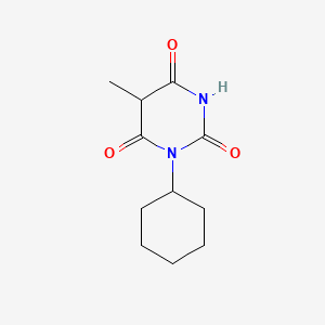 1-Cyclohexyl-5-methylbarbituric acid