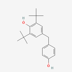 2,6-Ditert-butyl-4-[(4-hydroxyphenyl)methyl]phenol