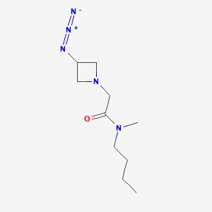 2-(3-azidoazetidin-1-yl)-N-butyl-N-methylacetamide
