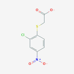 2-[(2-Chloro-4-nitrophenyl)thio]acetate