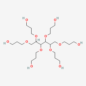 1,2,3,4,5,6-hexakis-O-(3-hydroxypropyl)hexitol