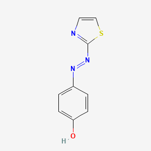 4-[2-(1,3-Thiazol-2-yl)hydrazinylidene]cyclohexa-2,5-dien-1-one