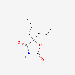 2,4-Oxazolidinedione, 5,5-dipropyl-