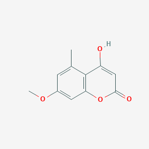 4-Hydroxy-7-methoxy-5-methyl-2H-chromen-2-one