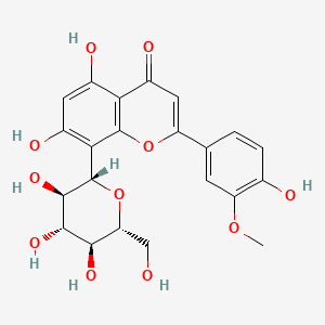 molecular formula C22H22O11 B14758763 Scoparin CAS No. 301-16-6