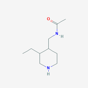 N-((3-ethylpiperidin-4-yl)methyl)acetamide