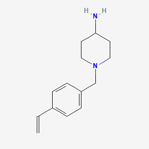 1-(4-Vinylbenzyl)piperidin-4-amine