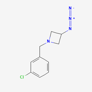 3-Azido-1-(3-chlorobenzyl)azetidine