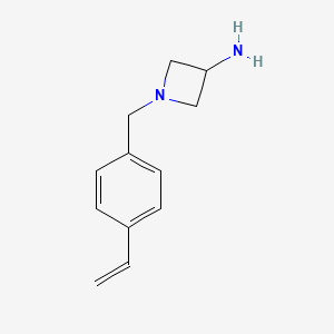 1-(4-Vinylbenzyl)azetidin-3-amine