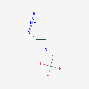 3-Azido-1-(2,2,2-trifluoroethyl)azetidine