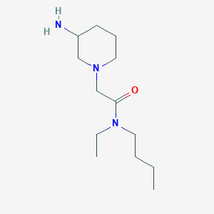 2-(3-aminopiperidin-1-yl)-N-butyl-N-ethylacetamide