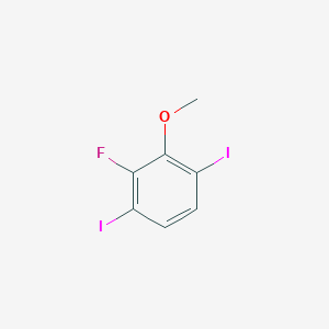 2-Fluoro-3,6-diiodoanisole