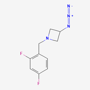 3-Azido-1-(2,4-difluorobenzyl)azetidine