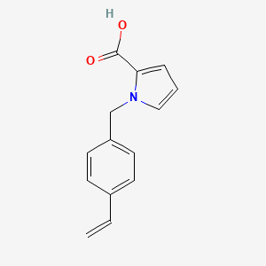 1-(4-vinylbenzyl)-1H-pyrrole-2-carboxylic acid