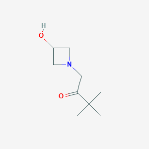 1-(3-Hydroxyazetidin-1-yl)-3,3-dimethylbutan-2-one