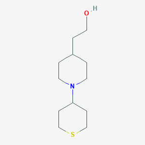 2-(1-(tetrahydro-2H-thiopyran-4-yl)piperidin-4-yl)ethan-1-ol