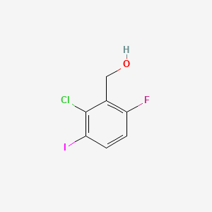 (2-Chloro-6-fluoro-3-iodophenyl)methanol