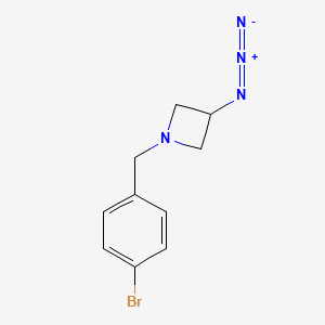 3-Azido-1-(4-bromobenzyl)azetidine