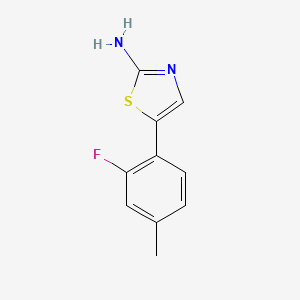 5-(2-Fluoro-4-methylphenyl)thiazol-2-amine