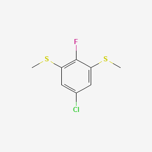 (5-Chloro-2-fluoro-1,3-phenylene)bis(methylsulfane)