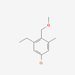 5-Bromo-1-ethyl-2-(methoxymethyl)-3-methylbenzene