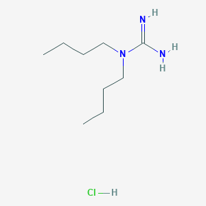 1,1-Dibutylguanidine;hydrochloride