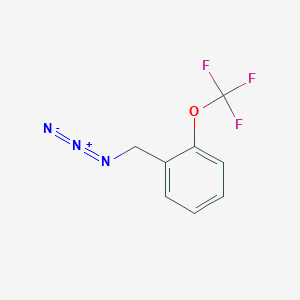 molecular formula C8H6F3N3O B1475950 1-(Azidomethyl)-2-(trifluoromethoxy)benzene CAS No. 1093980-91-6