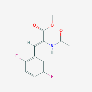 Methyl (E)-2-acetamido-3-(2,5-difluorophenyl)acrylate