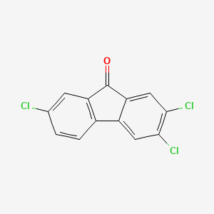 2,3,7-Trichlorofluoren-9-one