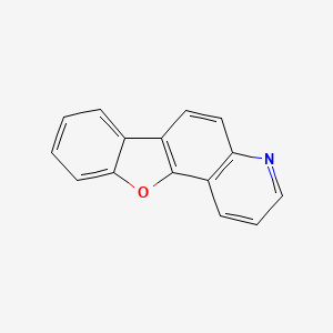 molecular formula C15H9NO B14759515 Benzofuro[2,3-f]quinoline CAS No. 239-32-7