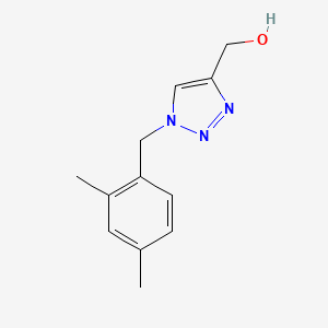 molecular formula C12H15N3O B1475953 (1-(2,4-二甲基苯基)-1H-1,2,3-三唑-4-基)甲醇 CAS No. 2091591-67-0