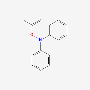 N-phenyl-N-(prop-1-en-2-yloxy)benzenamine