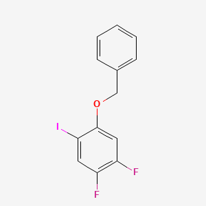 1-(Benzyloxy)-4,5-difluoro-2-iodobenzene