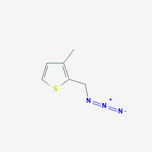 molecular formula C6H7N3S B1475961 2-(Azidomethyl)-3-methylthiophene CAS No. 2098012-24-7