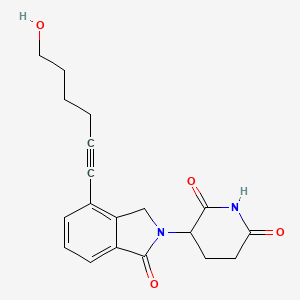 Phthalimidinoglutarimide-propargyl-C3-OH