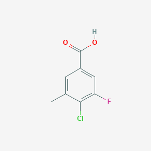 4-Chloro-3-fluoro-5-methylbenzoic acid