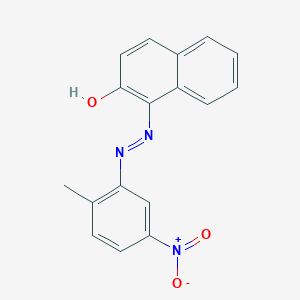 1-[(2-Methyl-5-nitrophenyl)diazenyl]naphthalen-2-ol