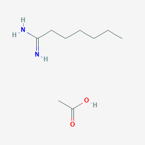 Heptanimidamide HOAc