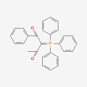 1-Phenyl-2-(triphenyl-lambda~5~-phosphanylidene)butane-1,3-dione