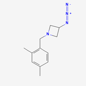 molecular formula C12H16N4 B1475967 3-Azido-1-(2,4-dimethylbenzyl)azetidine CAS No. 2098078-49-8