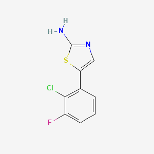 5-(2-Chloro-3-fluorophenyl)thiazol-2-amine